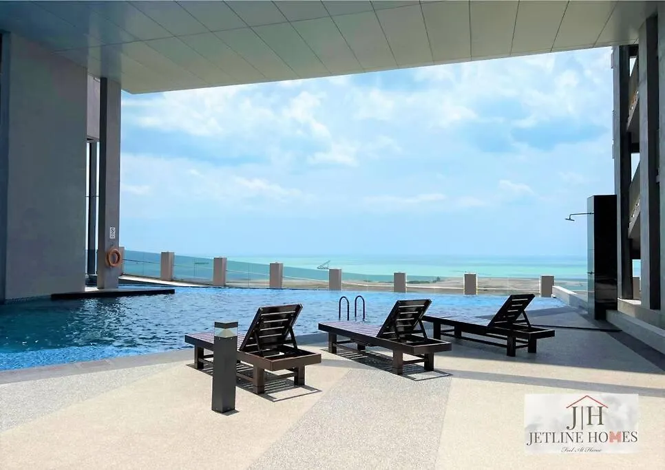 Lejlighed Melaka Town {Imperio Studio} Pool-View/4Pax/Bathub